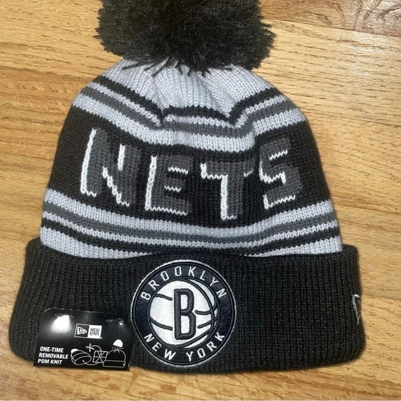 Brooklyn Nets Knit Snow Cap - Picture 2 of 5